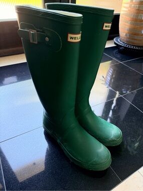 Wellies Women's Tall Rubber Boots - Waterproof Boot